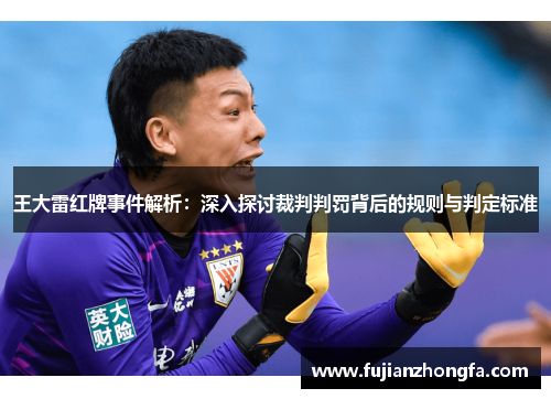 王大雷红牌事件解析：深入探讨裁判判罚背后的规则与判定标准